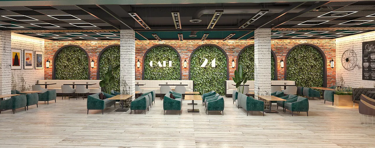 Cafe interior, photograph 5