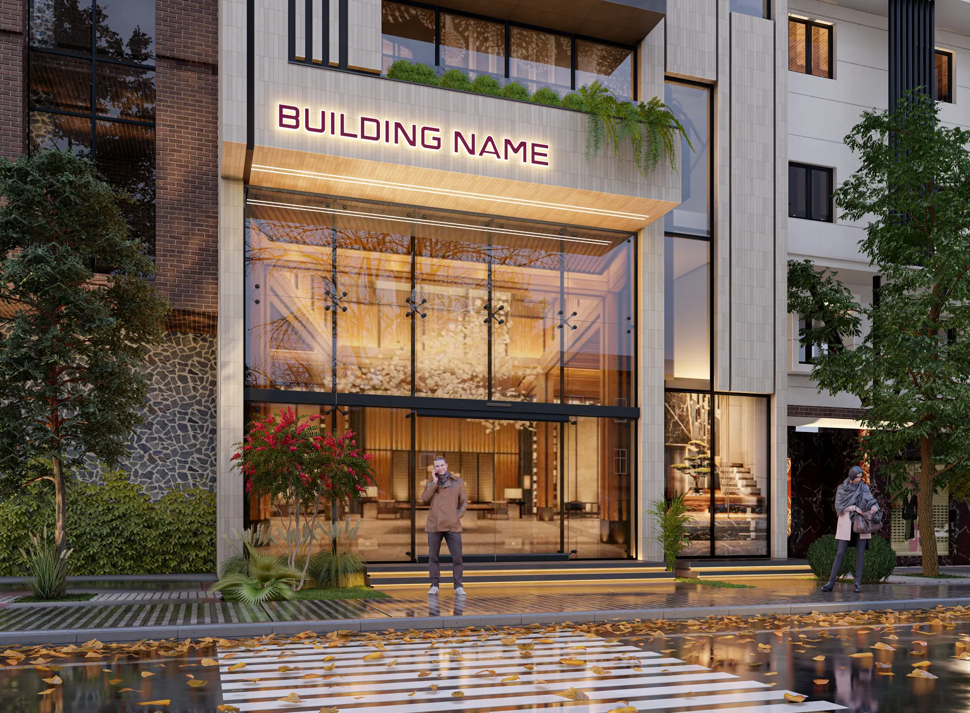 Commercial building
