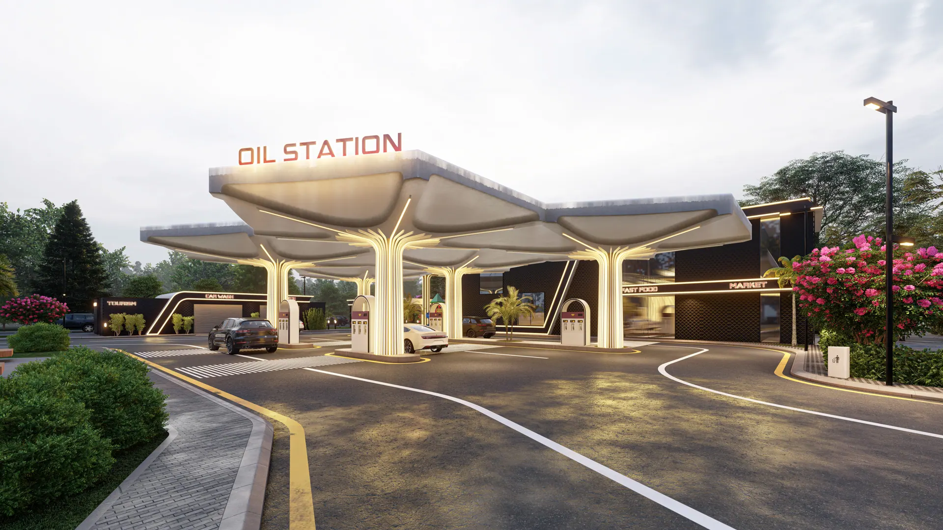 Gas Station Qashqoli dukan