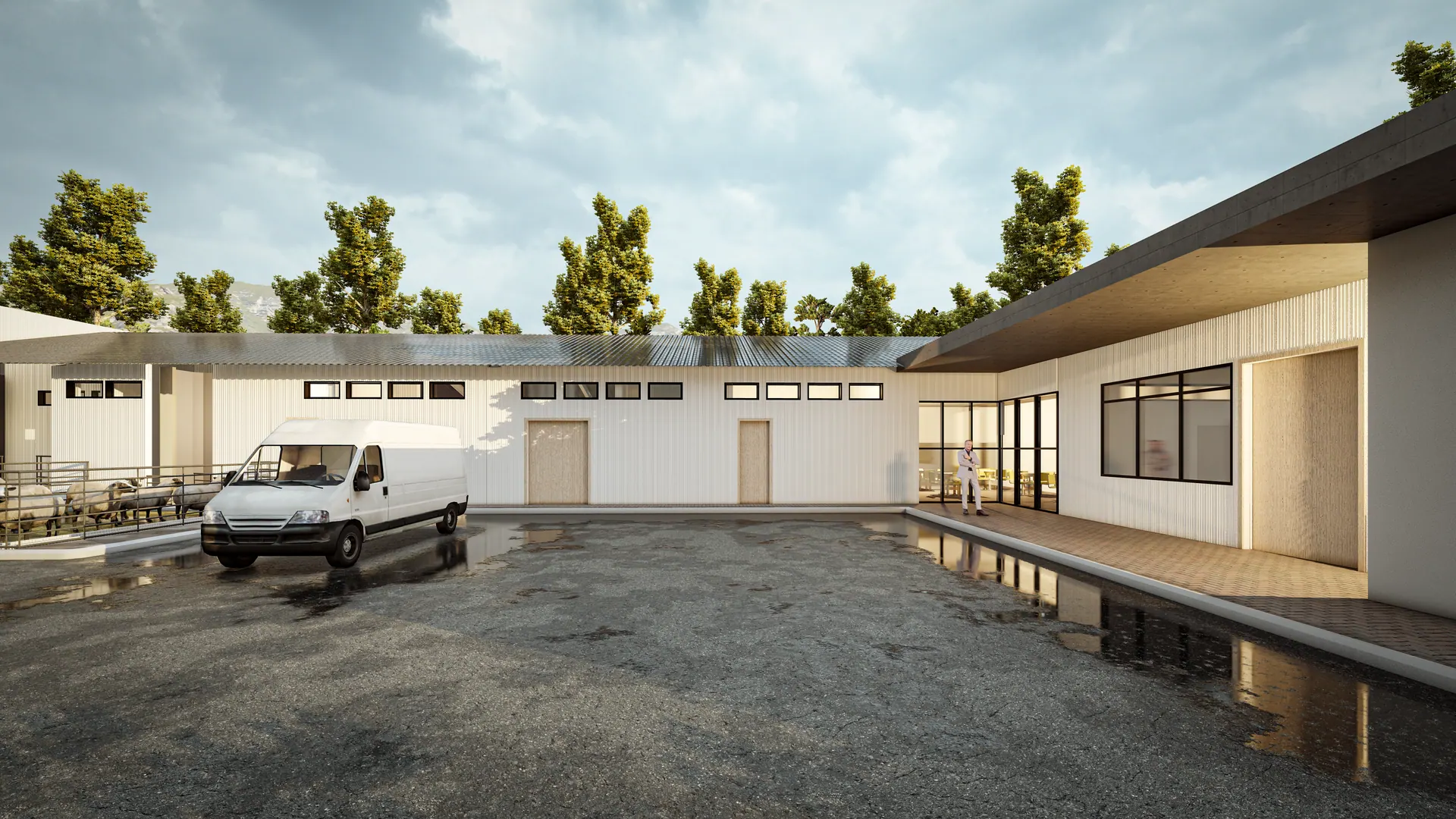 Slaughterhouse, photograph 2